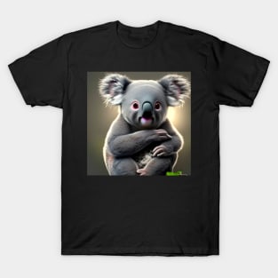 Cute Baby Koala Sitting T-Shirt